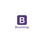 a black background with a purple square with a letter b